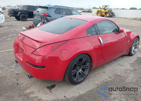2003 Nissan 350Z Track из США, поврежденный, VIN JN1AZ34E23T019706